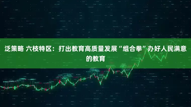 泛策略 六枝特区：打出教育高质量发展“组合拳”办好人民满意的教育