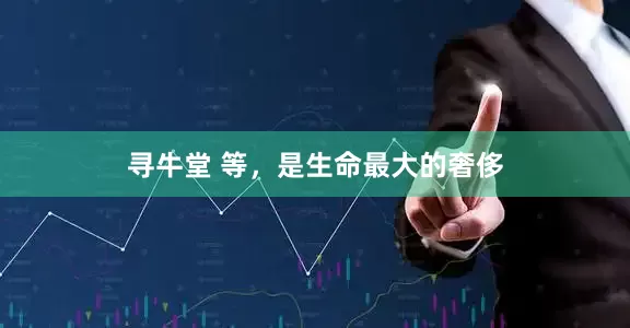 寻牛堂 等，是生命最大的奢侈